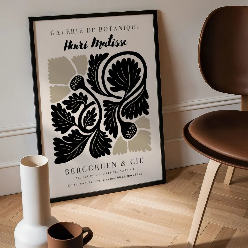 Affiche Matisse Motif Botanique