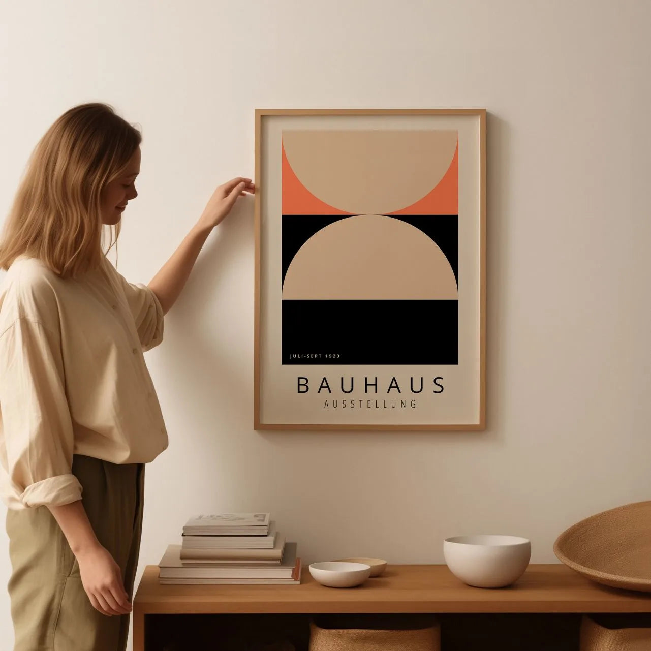 Bauhaus Contrast and Harmony Poster