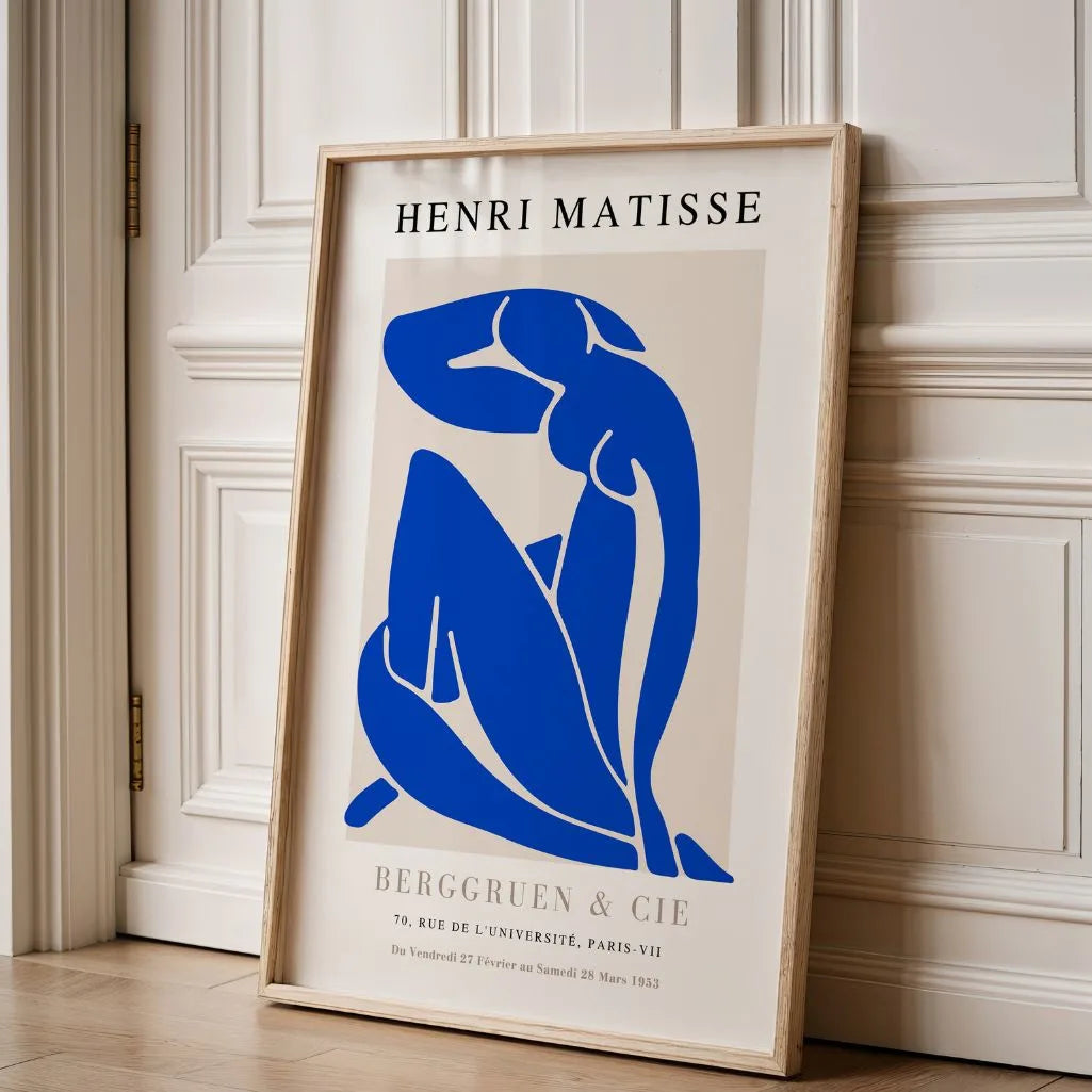 Matisse Nu Bleu Blue Nude Poster