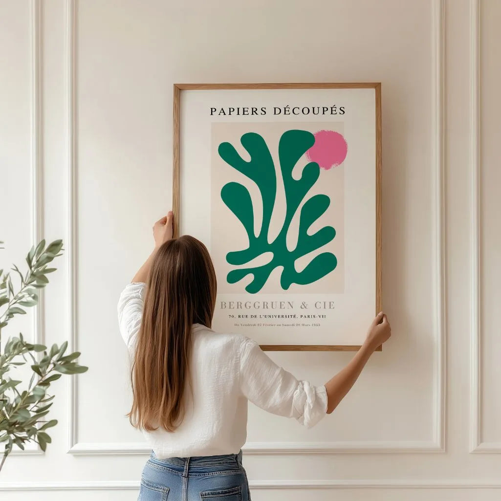 Matisse Green Form Poster