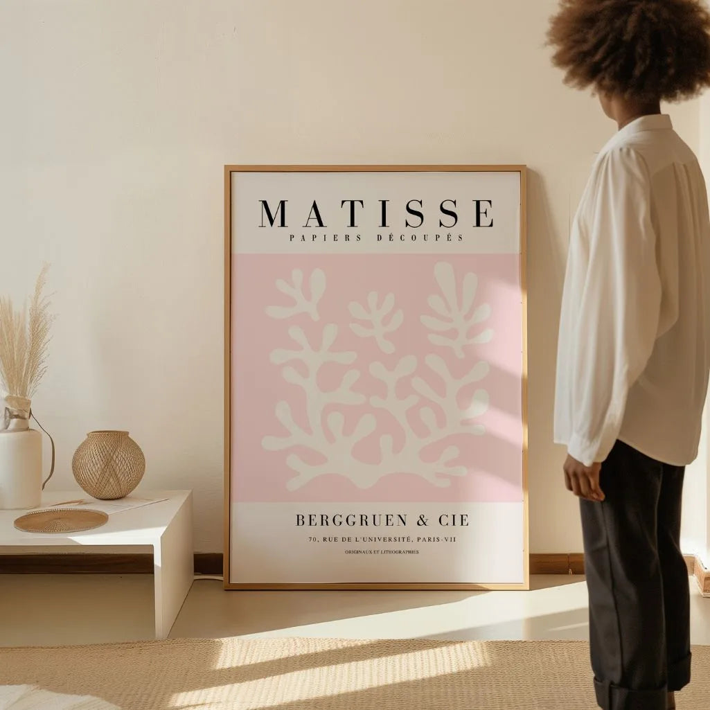 Matisse Pink Form Poster