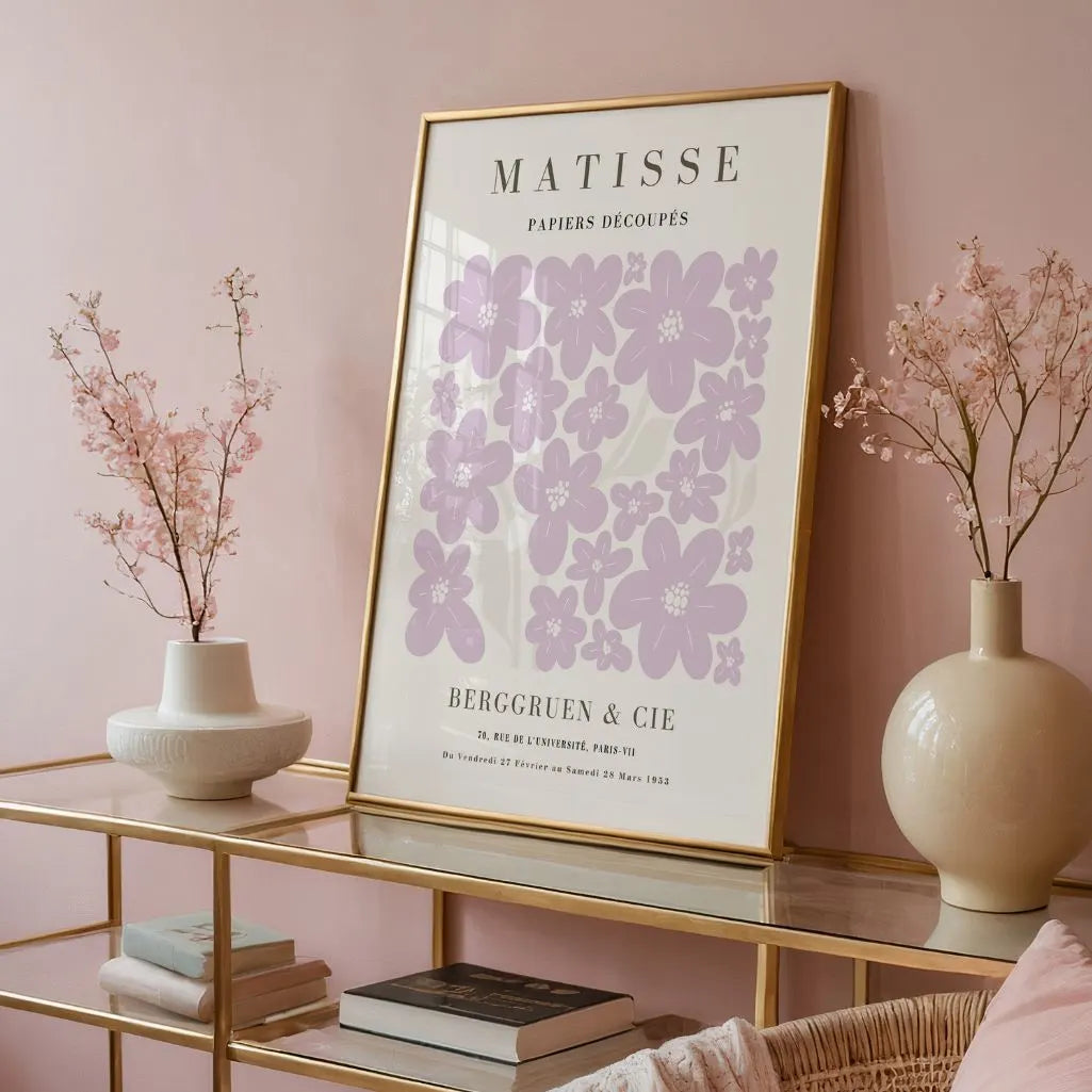 Matisse Lilas Doux Poster