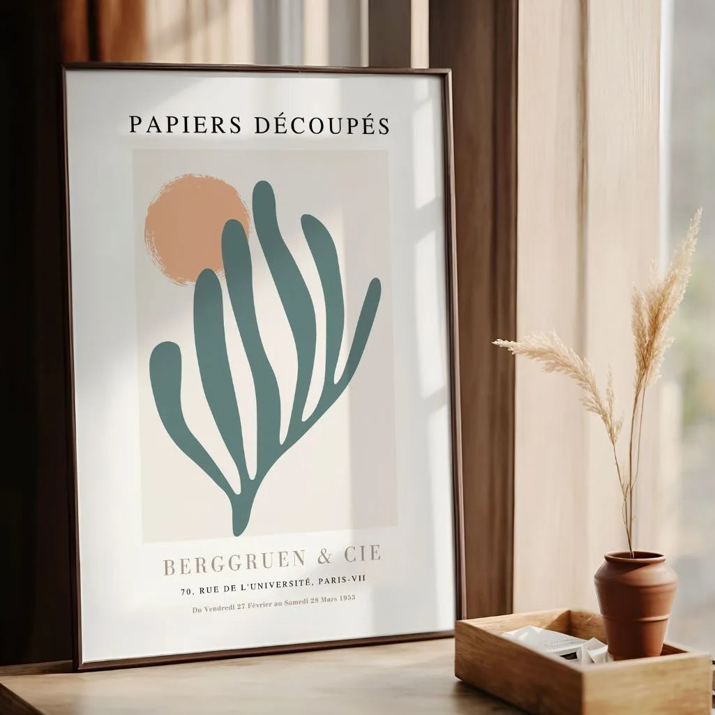 Affiche Matisse Branche Verte Soleil