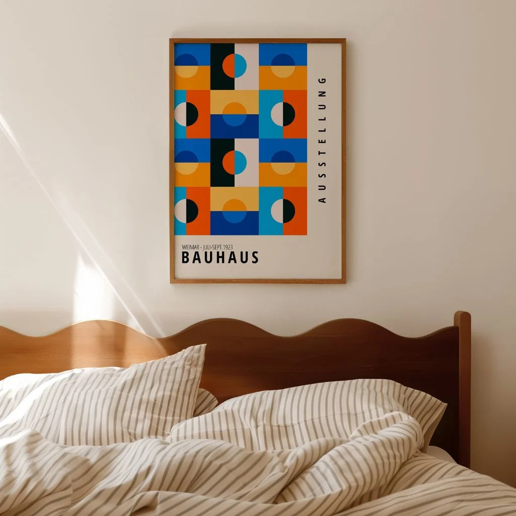 Bauhaus Harmonie Couleur Affiche