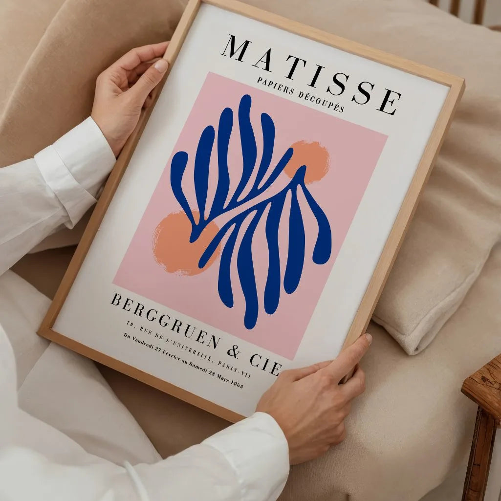 Matisse Bleu Botanique Poster