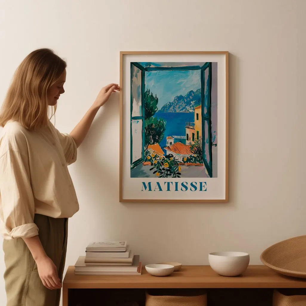 Matisse Amalfi Window View Poster