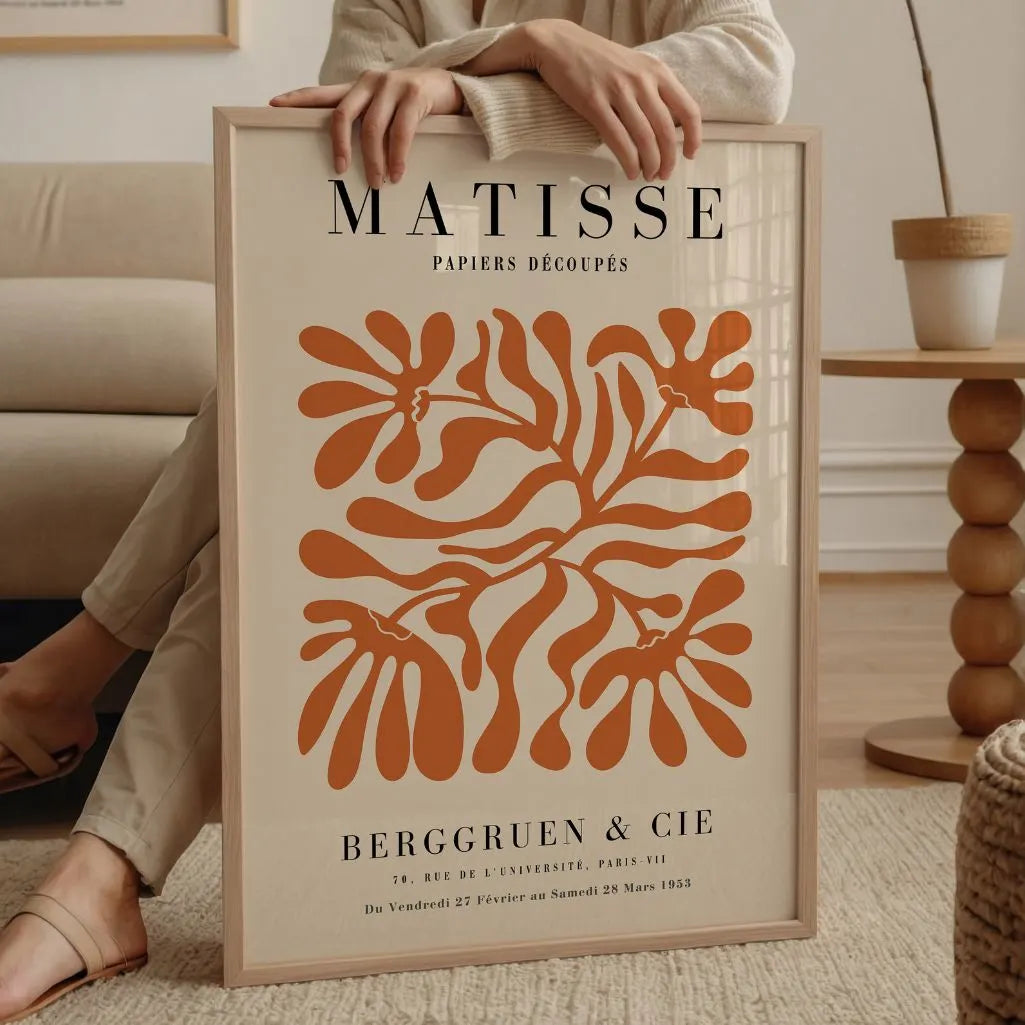 Henri Matisse Terracotta Botanique Poster