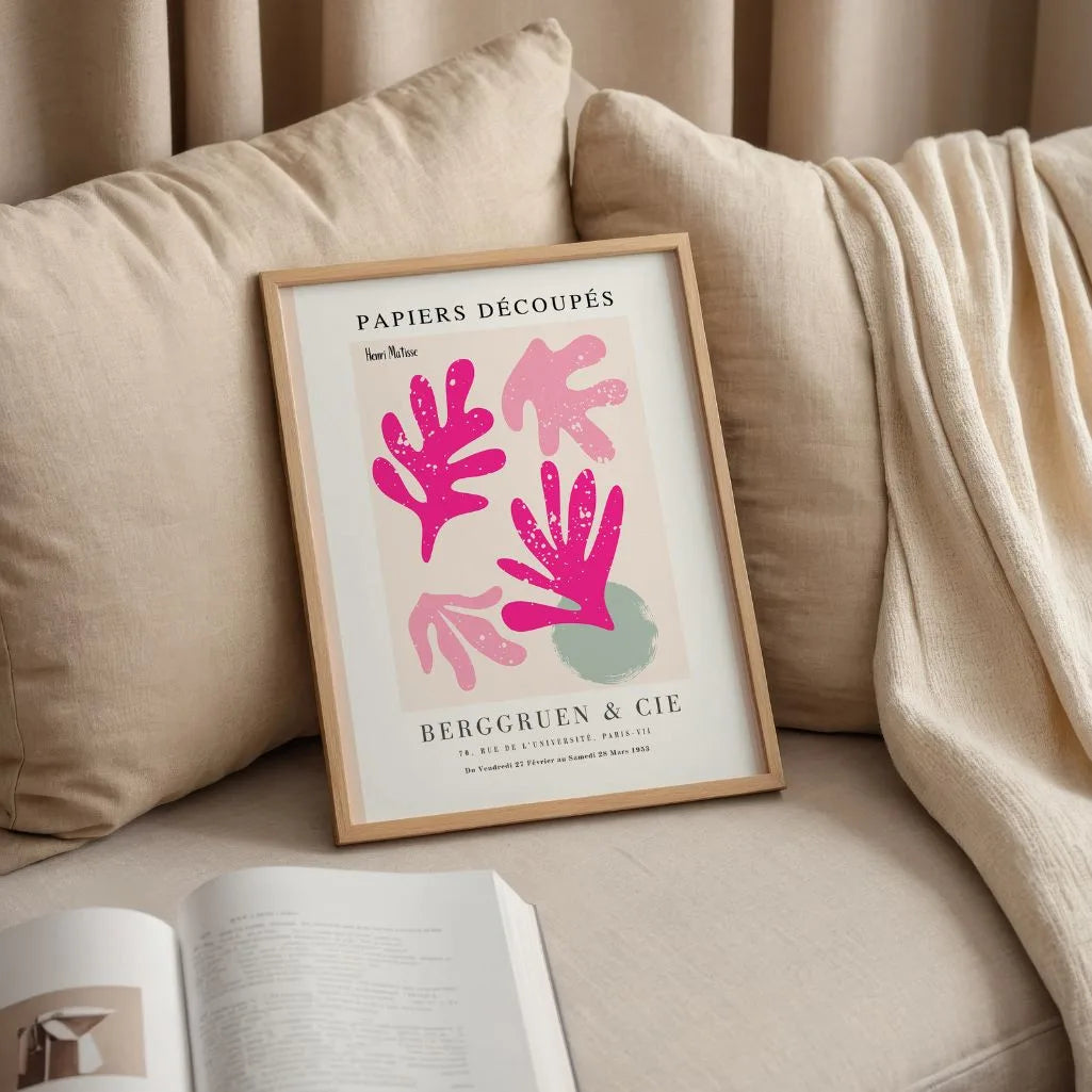 Matisse Pink Composition Poster