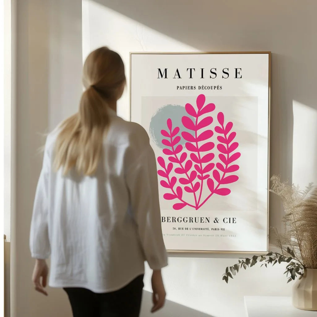 Matisse Pink Branch Poster