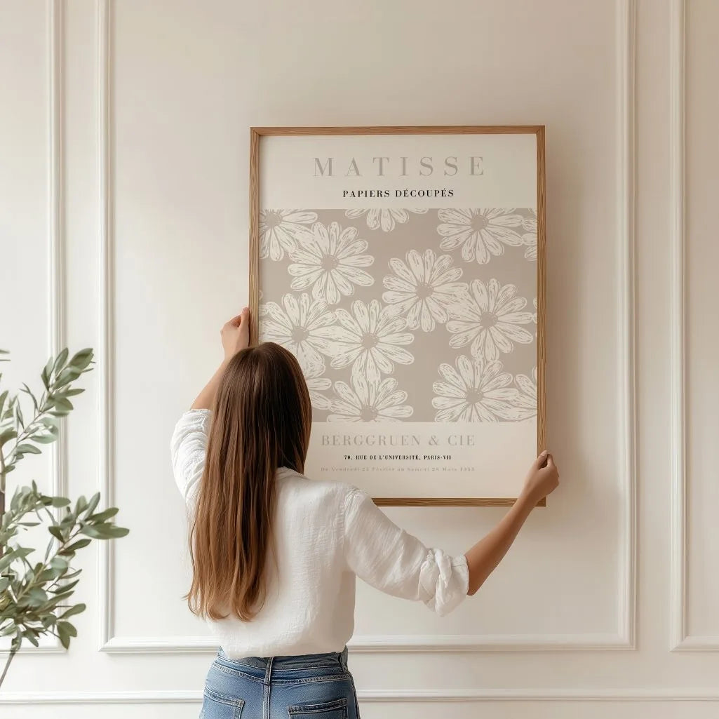 Henri Matisse Beige Daisies Poster