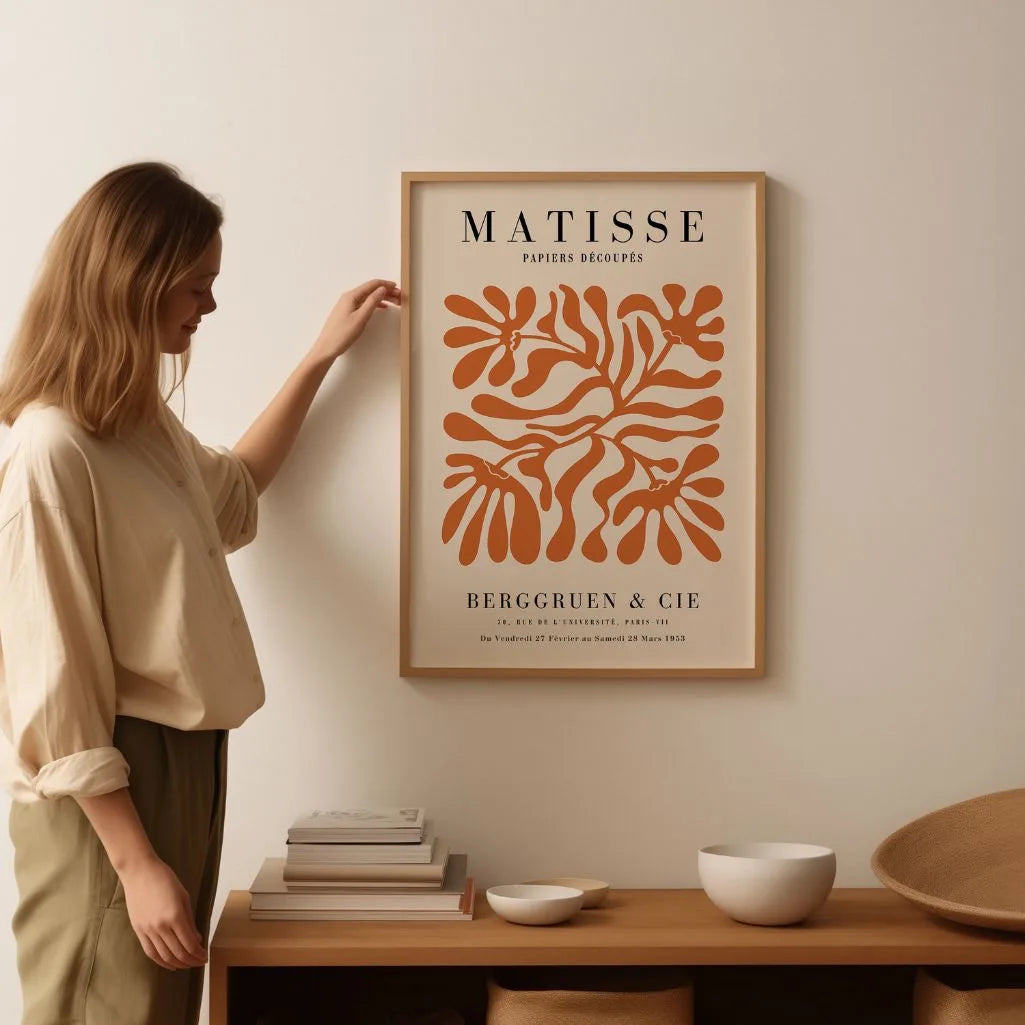 Henri Matisse Terracotta Botanique Poster