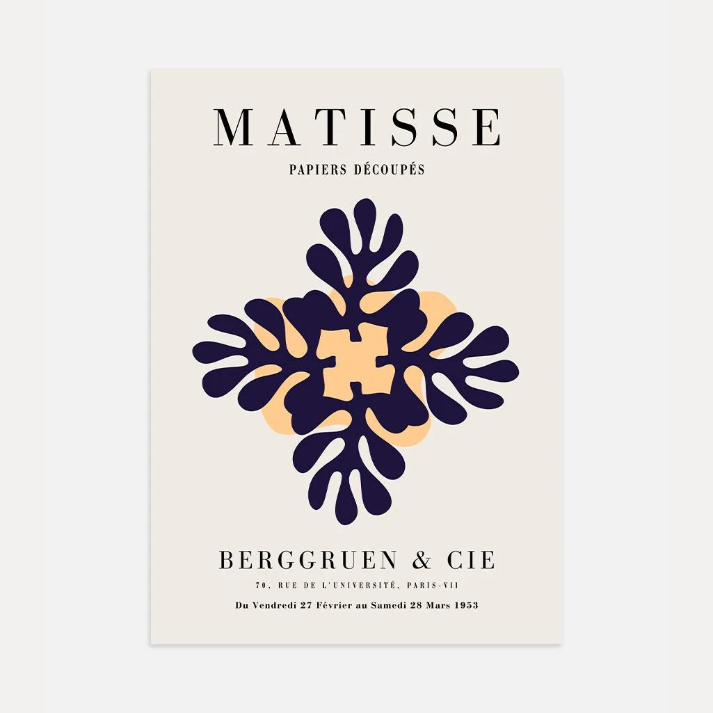 Affiche Matisse Formes Naturelles