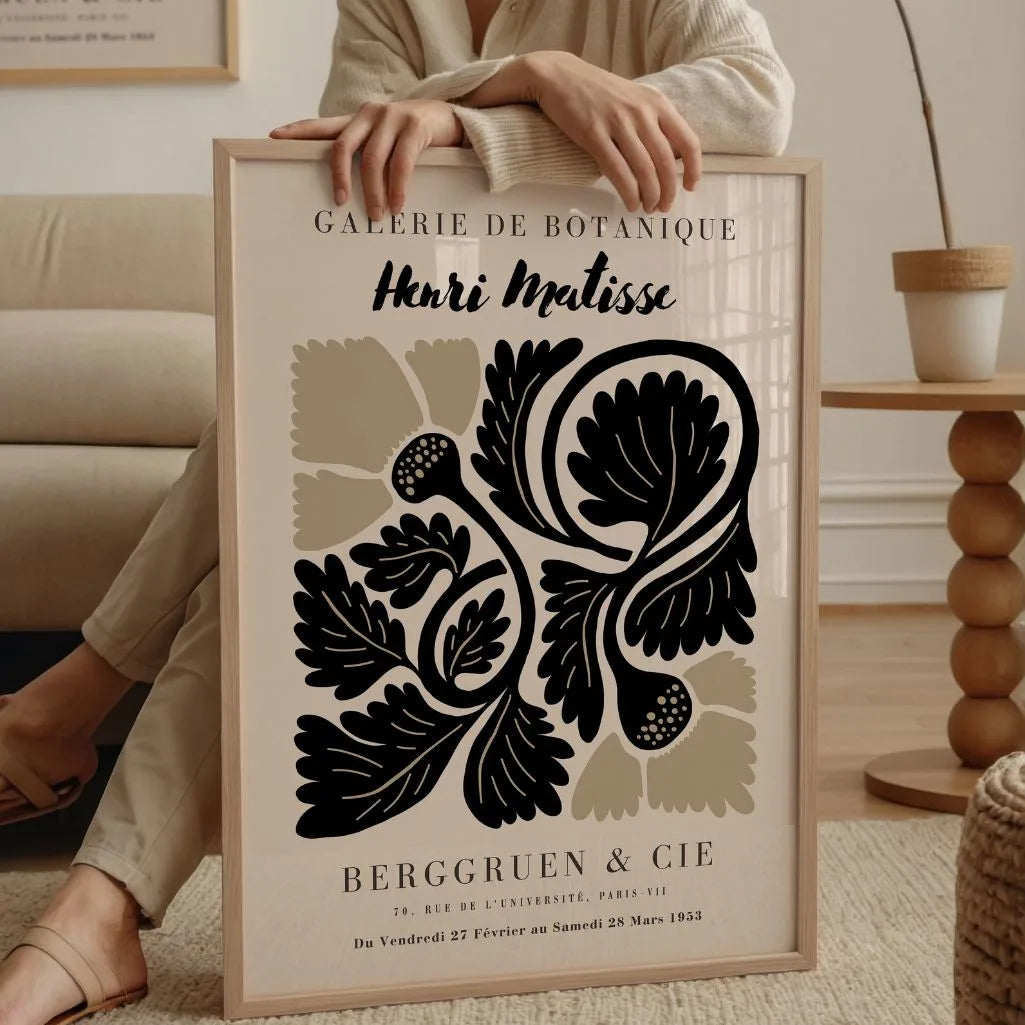 Affiche Matisse Motif Botanique