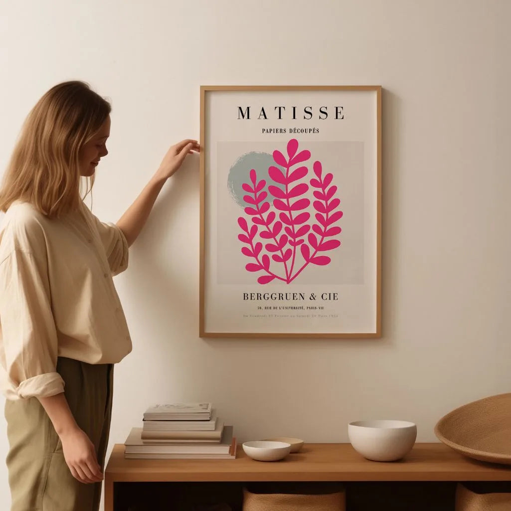 Matisse Pink Branch Poster