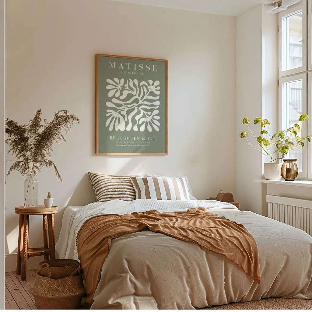 Matisse Sage Composition Poster