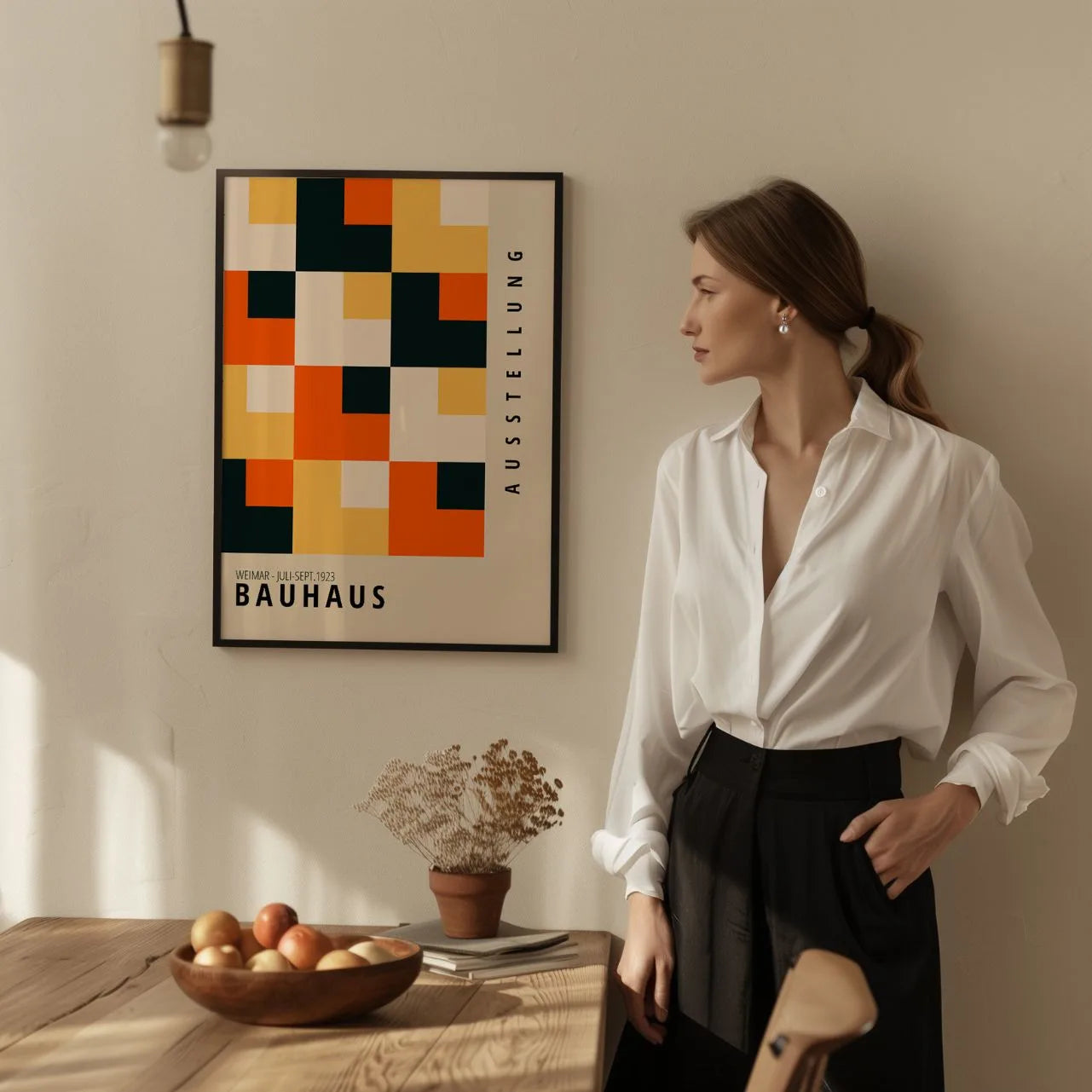 Bauhaus Mosaïque Couleur Affiche