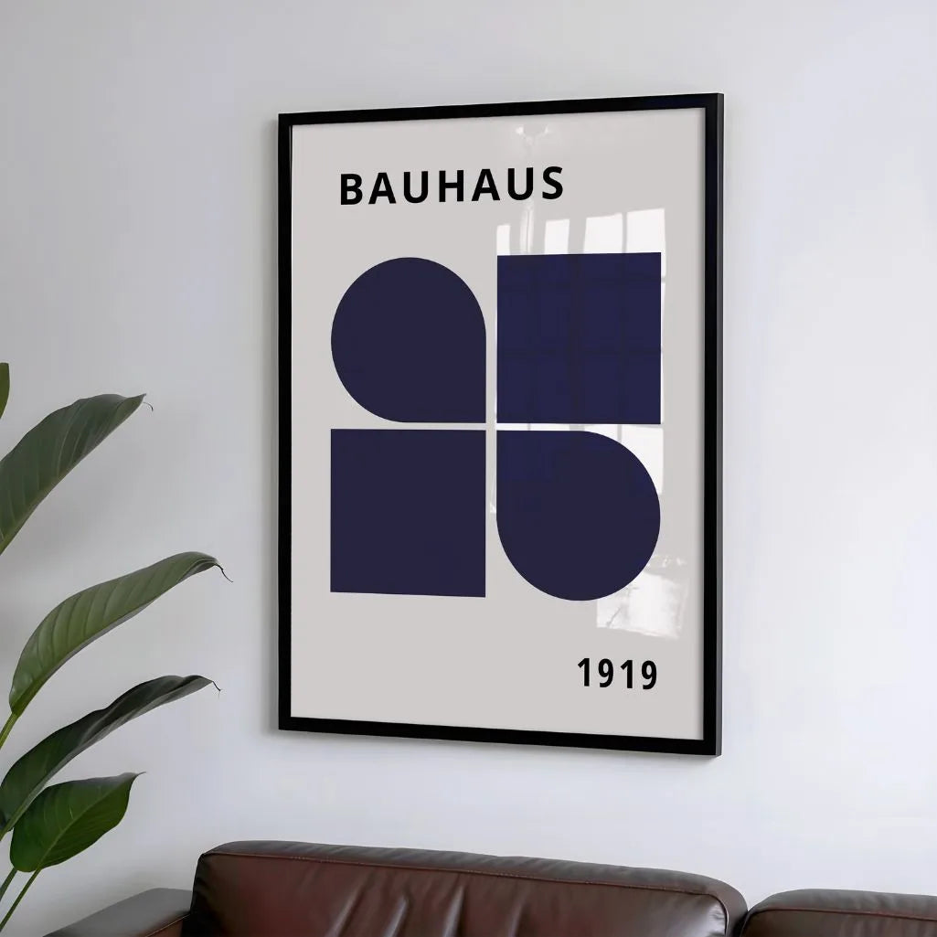 Bauhaus 1919 Classique Affiche
