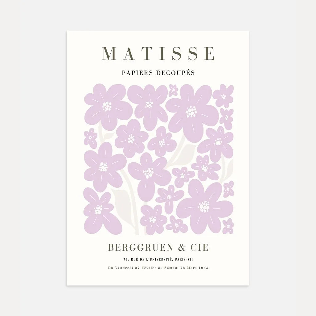 Matisse Lilas Doux Poster