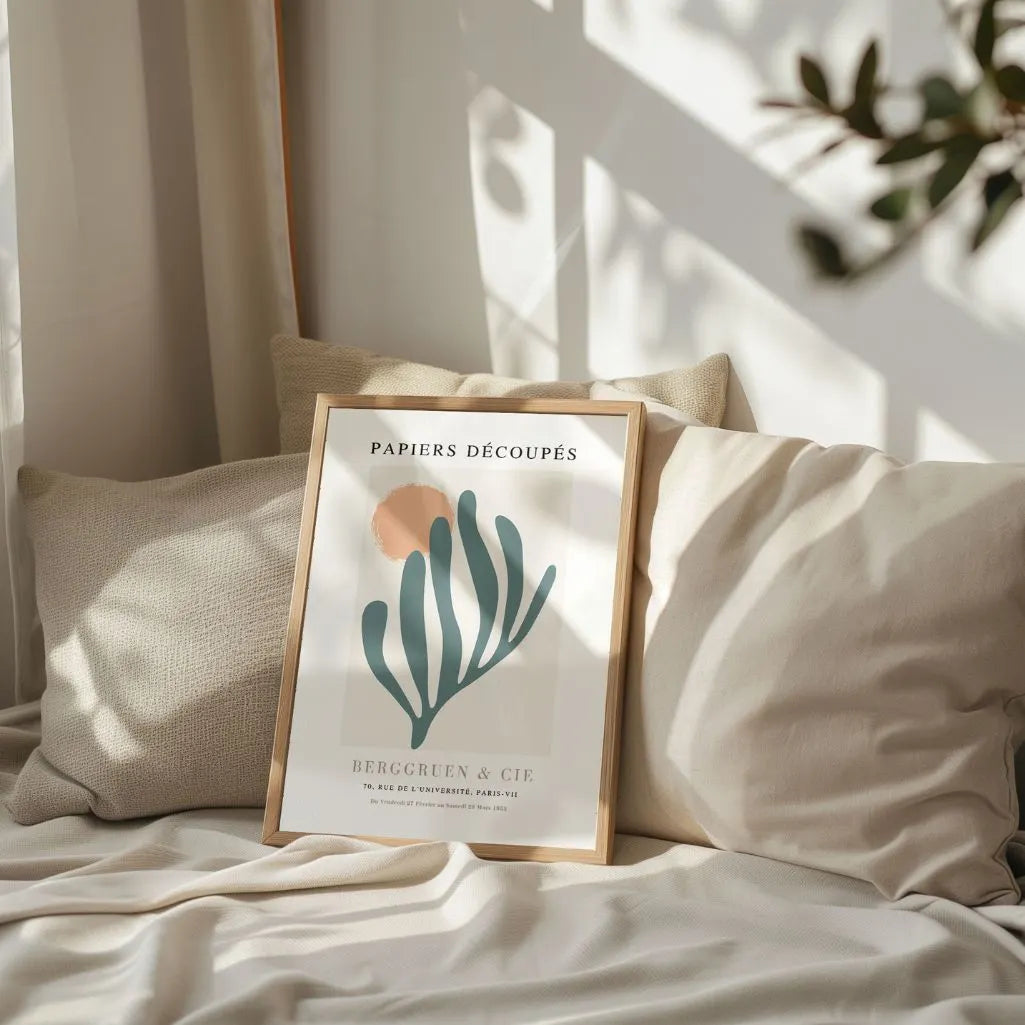 Affiche Matisse Branche Verte Soleil