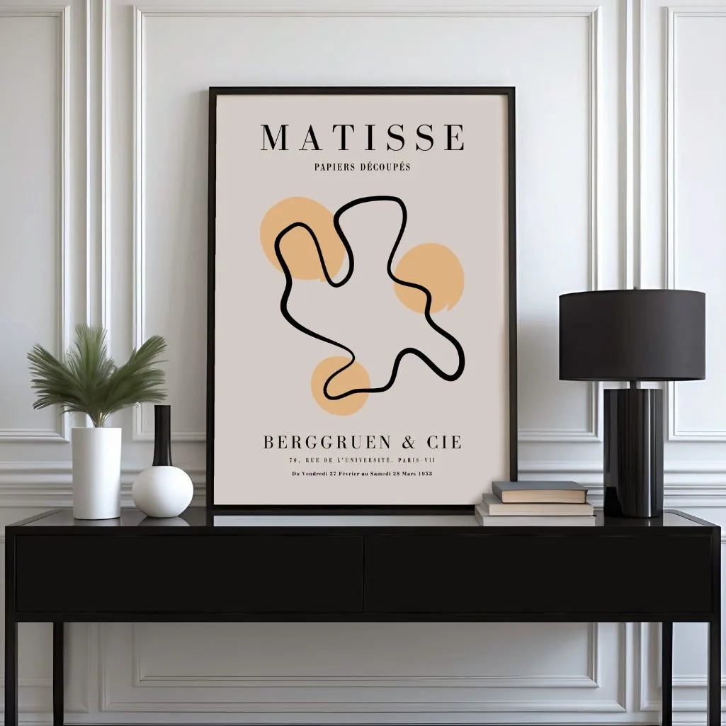 Affiche Matisse Ligne Abstraite