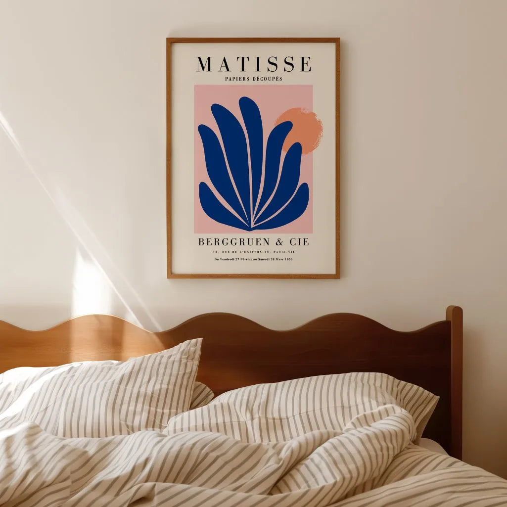 Matisse Bleu et Rose Poster