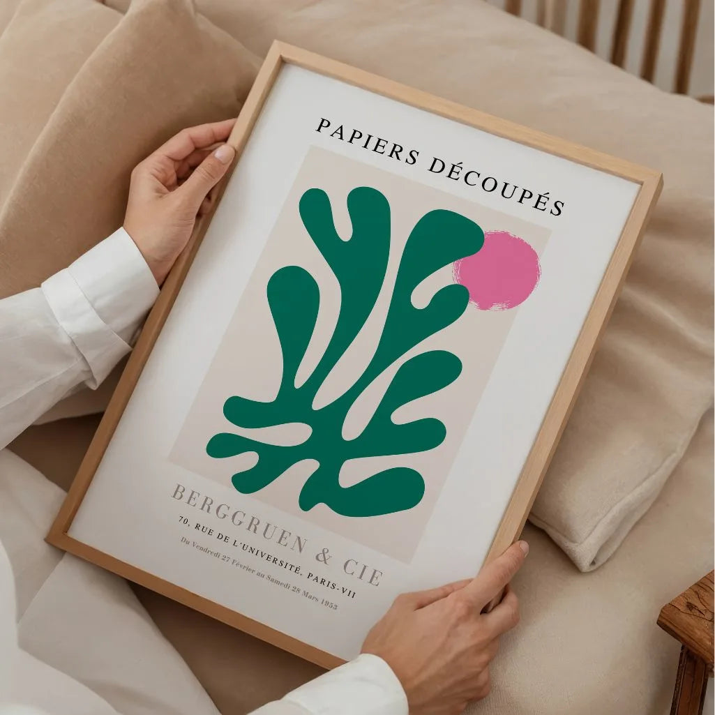 Matisse Green Form Poster