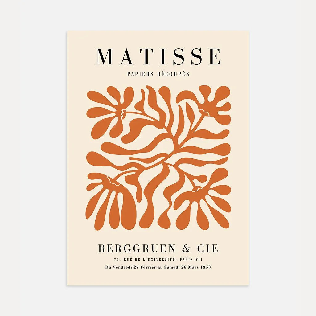 Henri Matisse Terracotta Botanique Poster