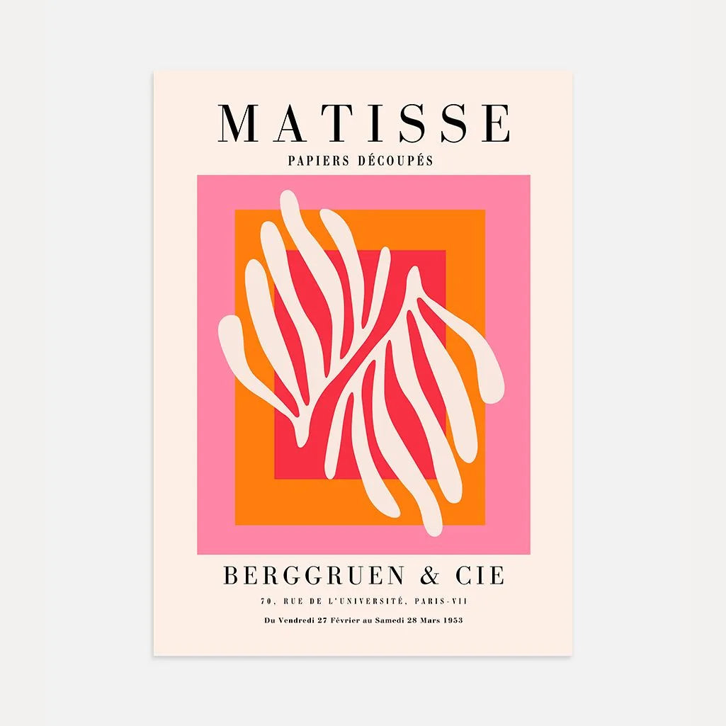 Matisse Abstract Composition Poster