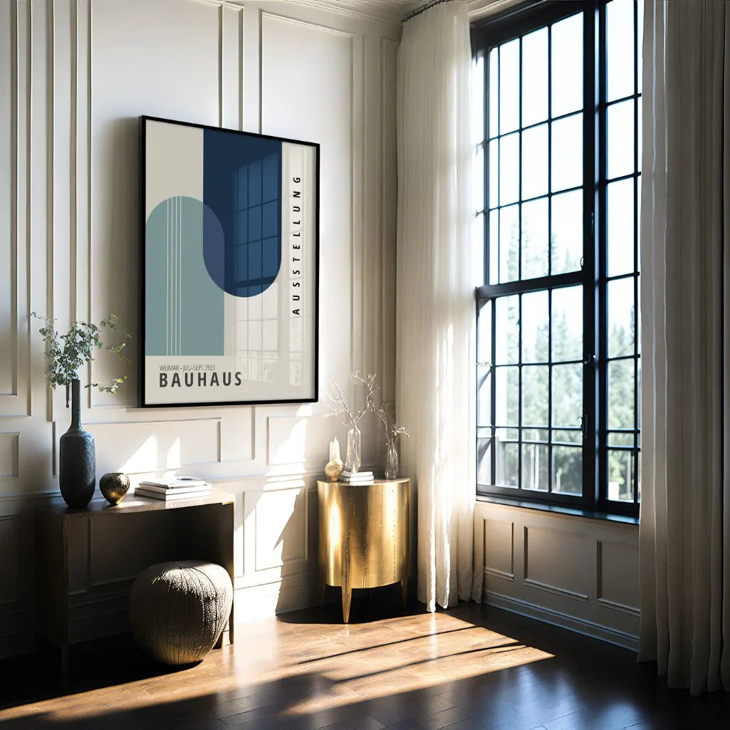 Bauhaus Modern Form Poster