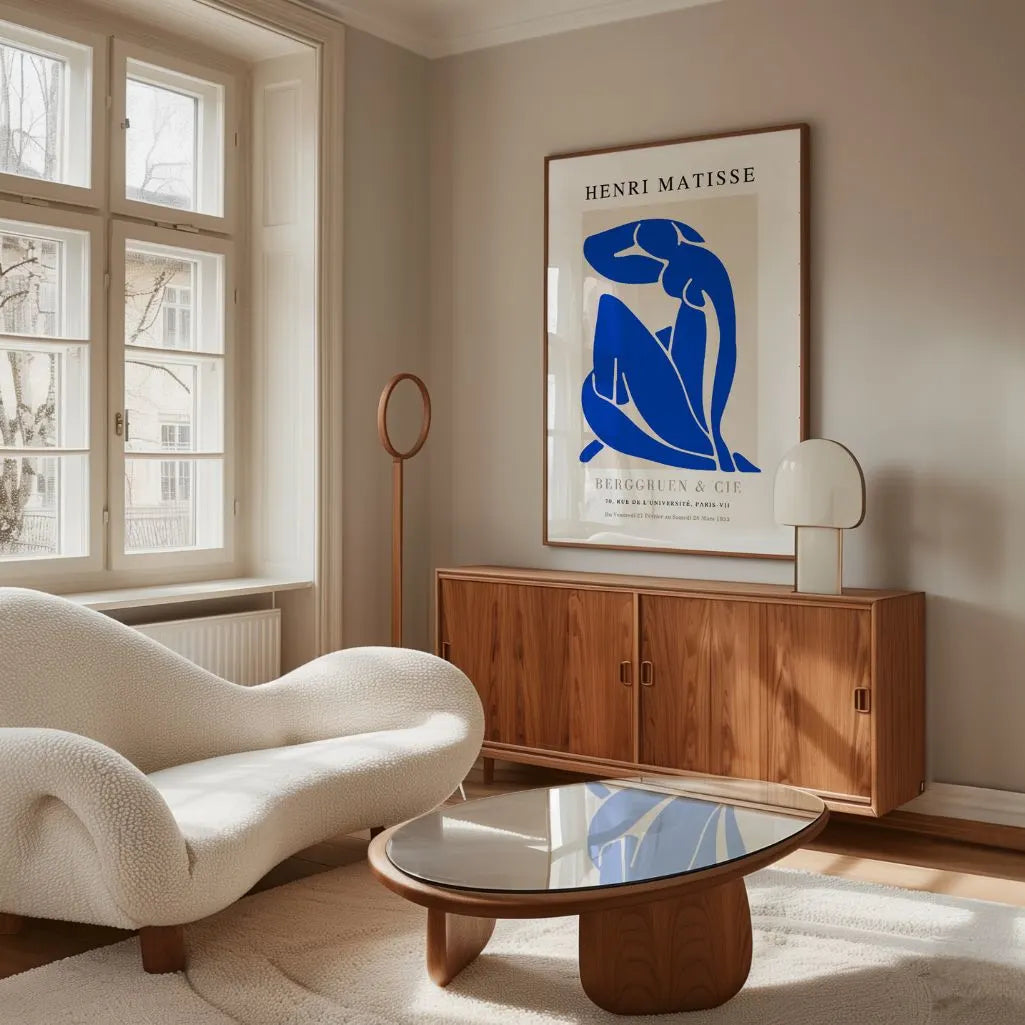Matisse Nu Bleu Blue Nude Poster