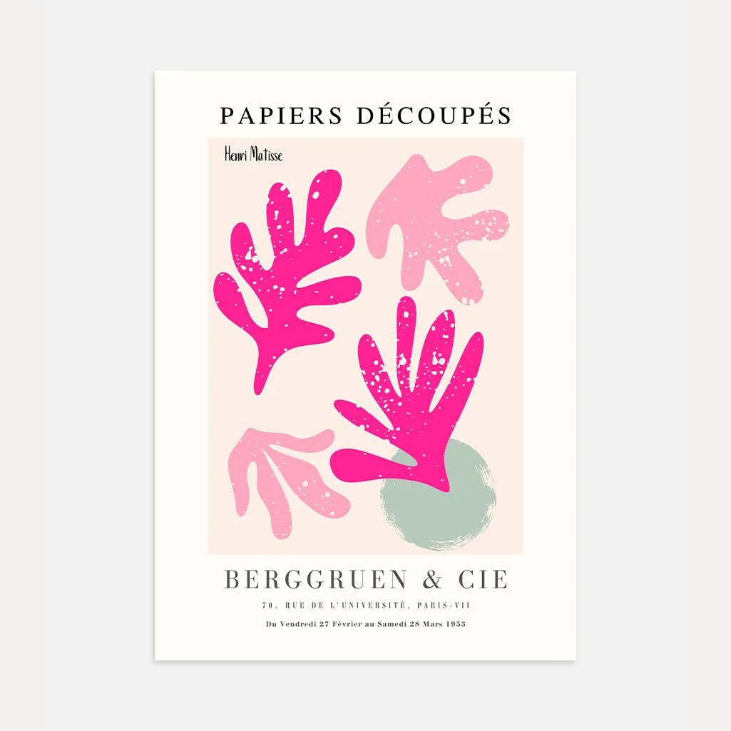Matisse Pink Composition Poster