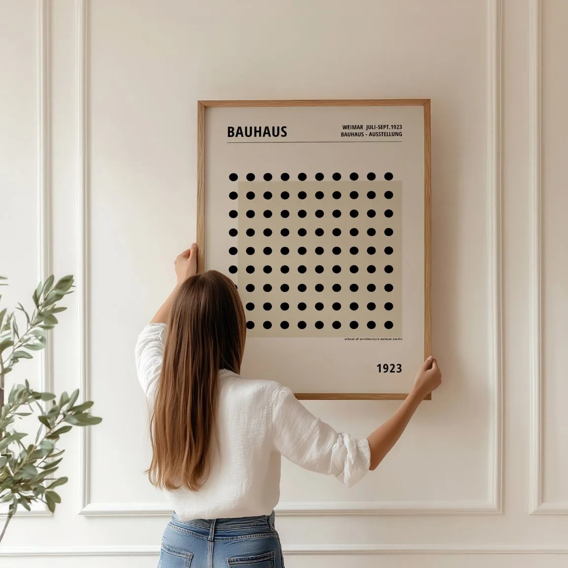 Bauhaus Points D’Équilibre Affiche