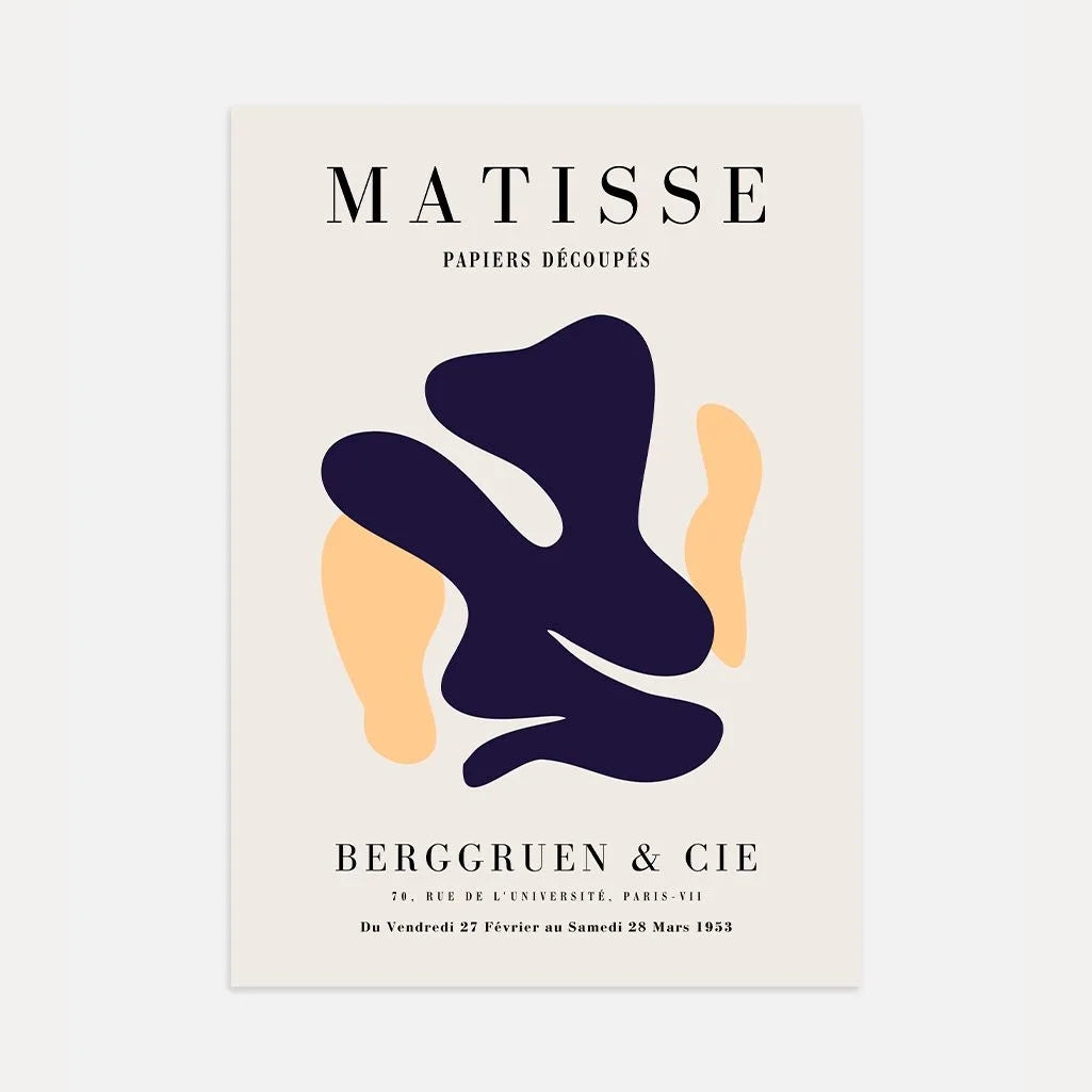 Affiche Matisse Énergie Des Formes