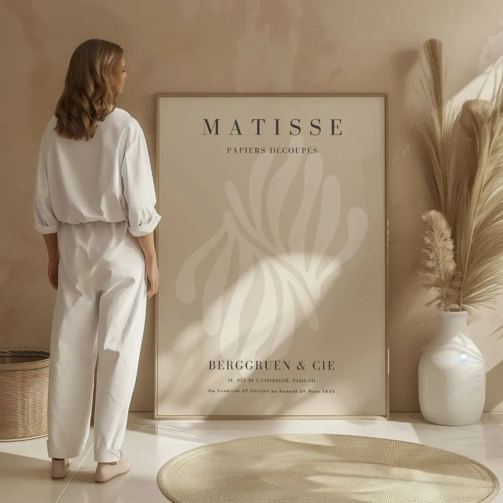 Matisse Light Form Poster