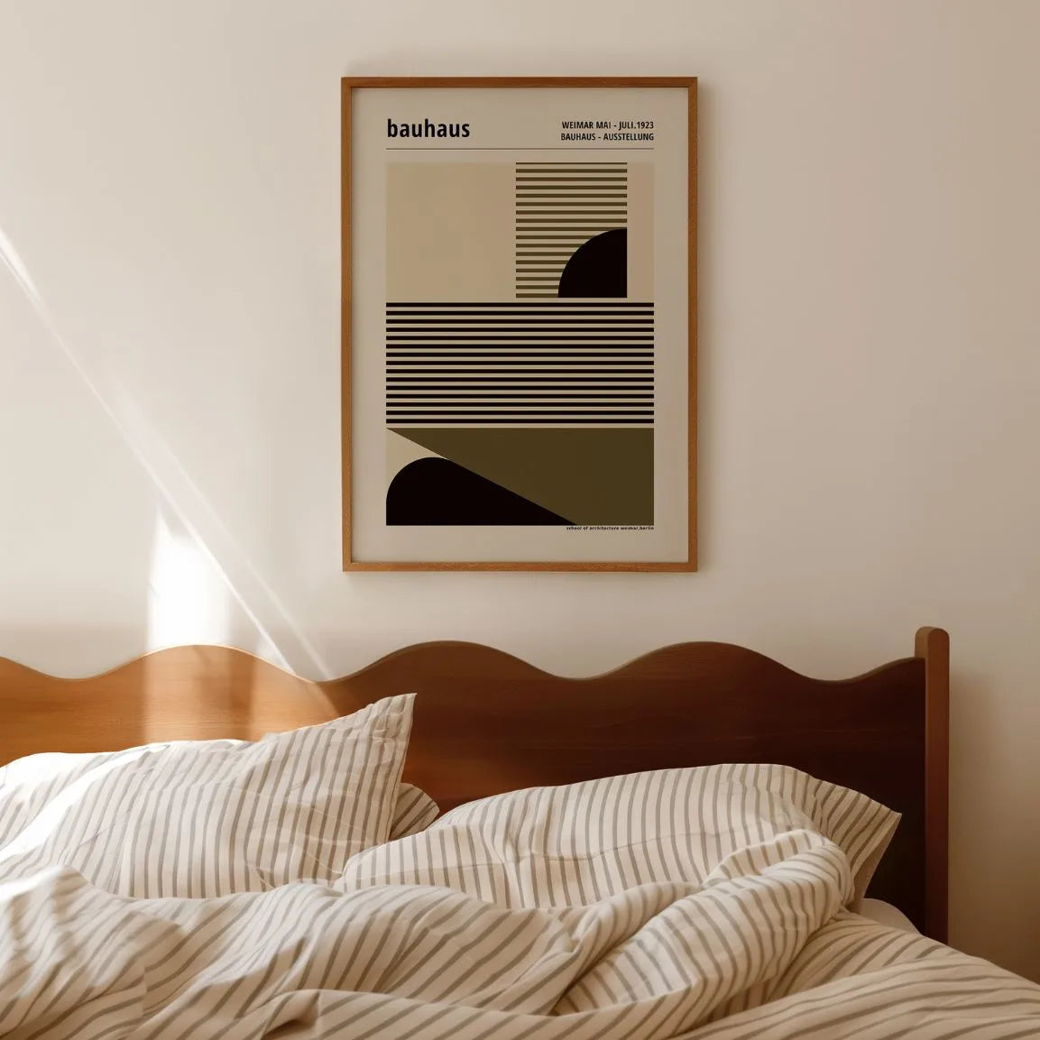 Bauhaus Lignes Et Formes Affiche