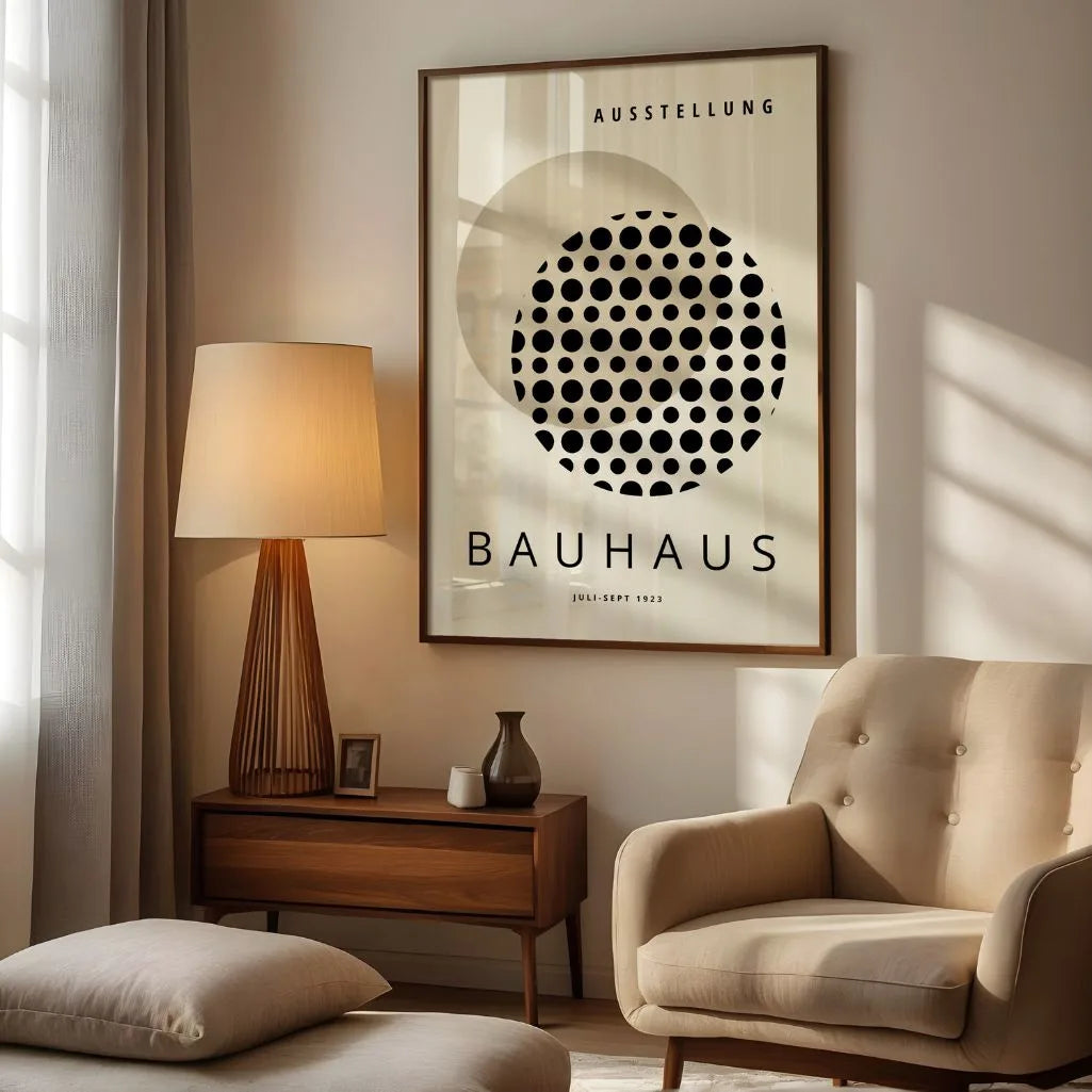 Affiche Bauhaus Réflexion