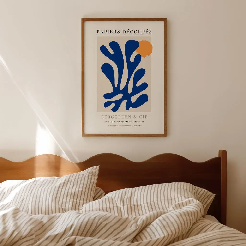 Matisse Blue Abstraction Poster