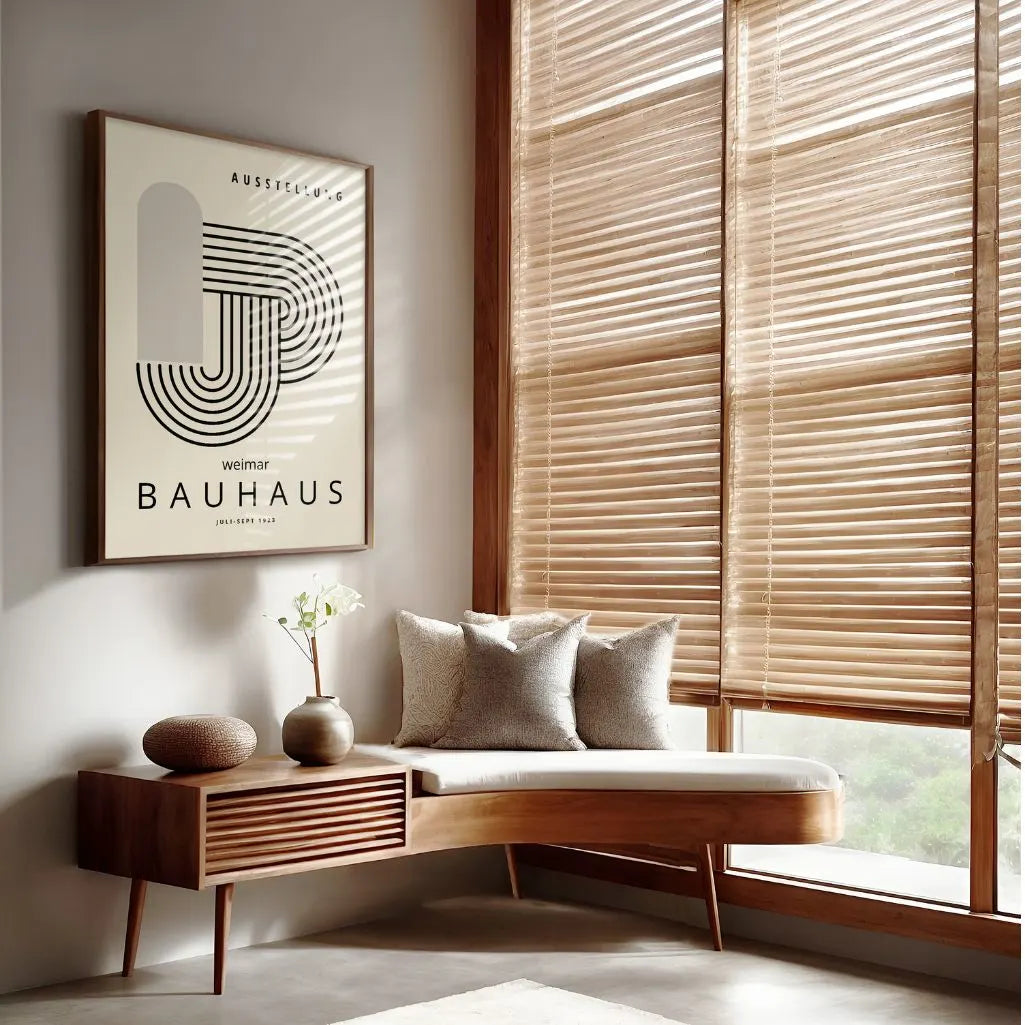 Affiche Bauhaus Nœud Linéaire