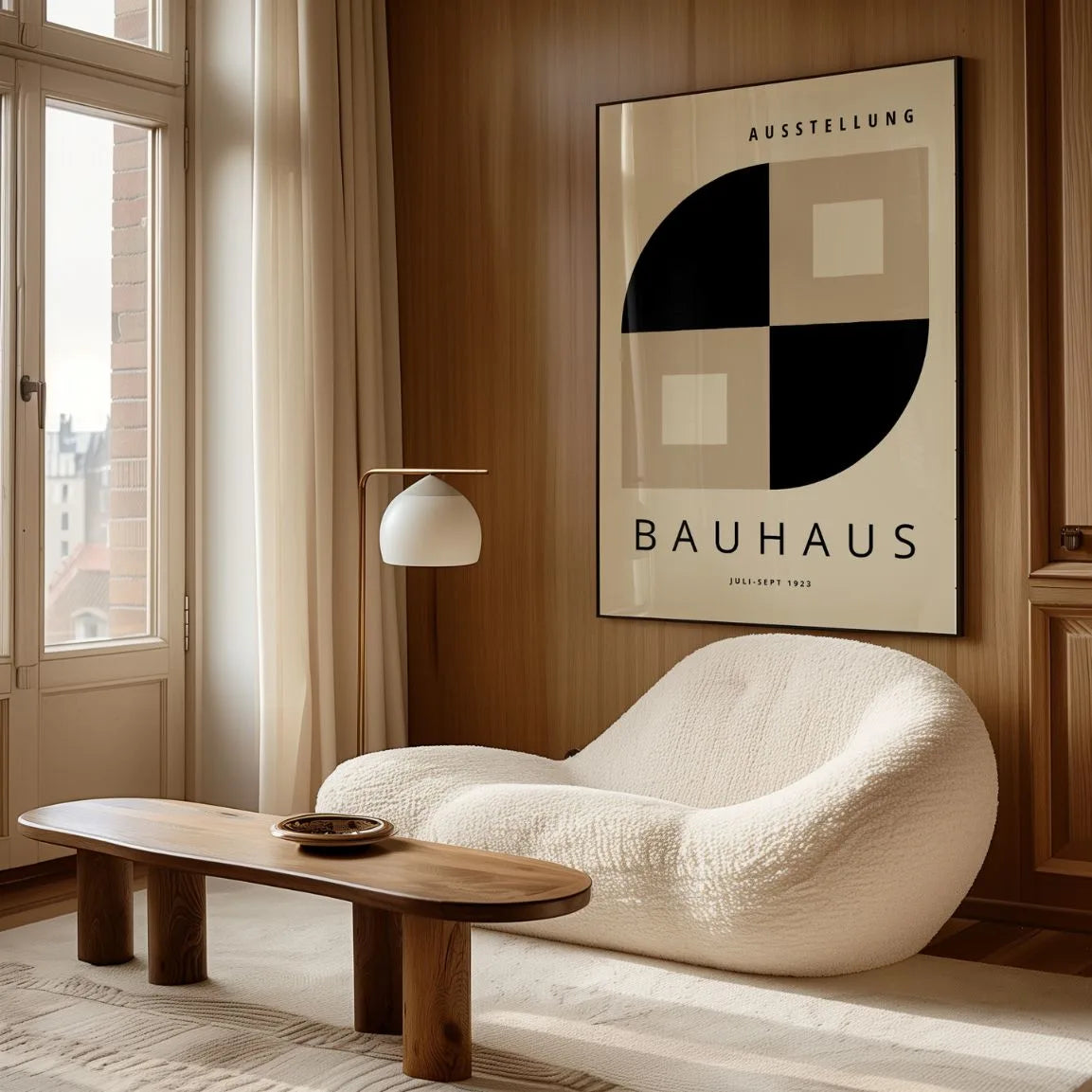 Affiche Bauhaus Figures Modernistes