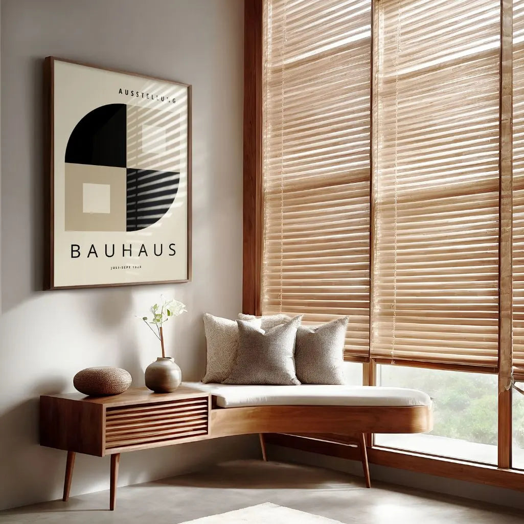 Affiche Bauhaus Figures Modernistes
