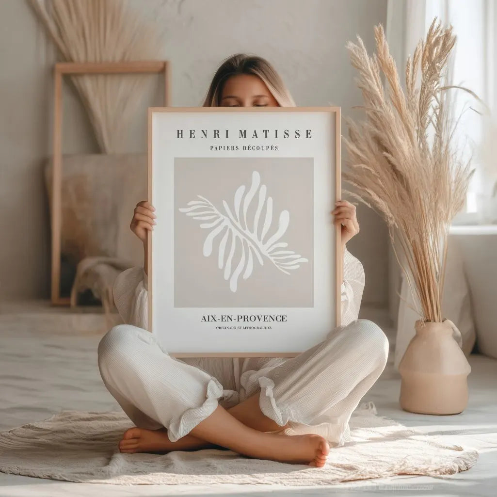 Matisse Beige Harmony Poster