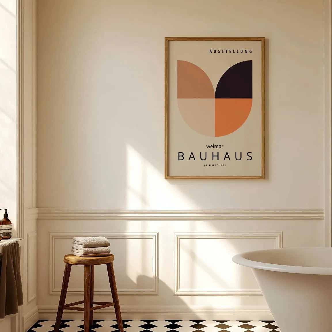 Bauhaus Abstraction Weimar Affiche