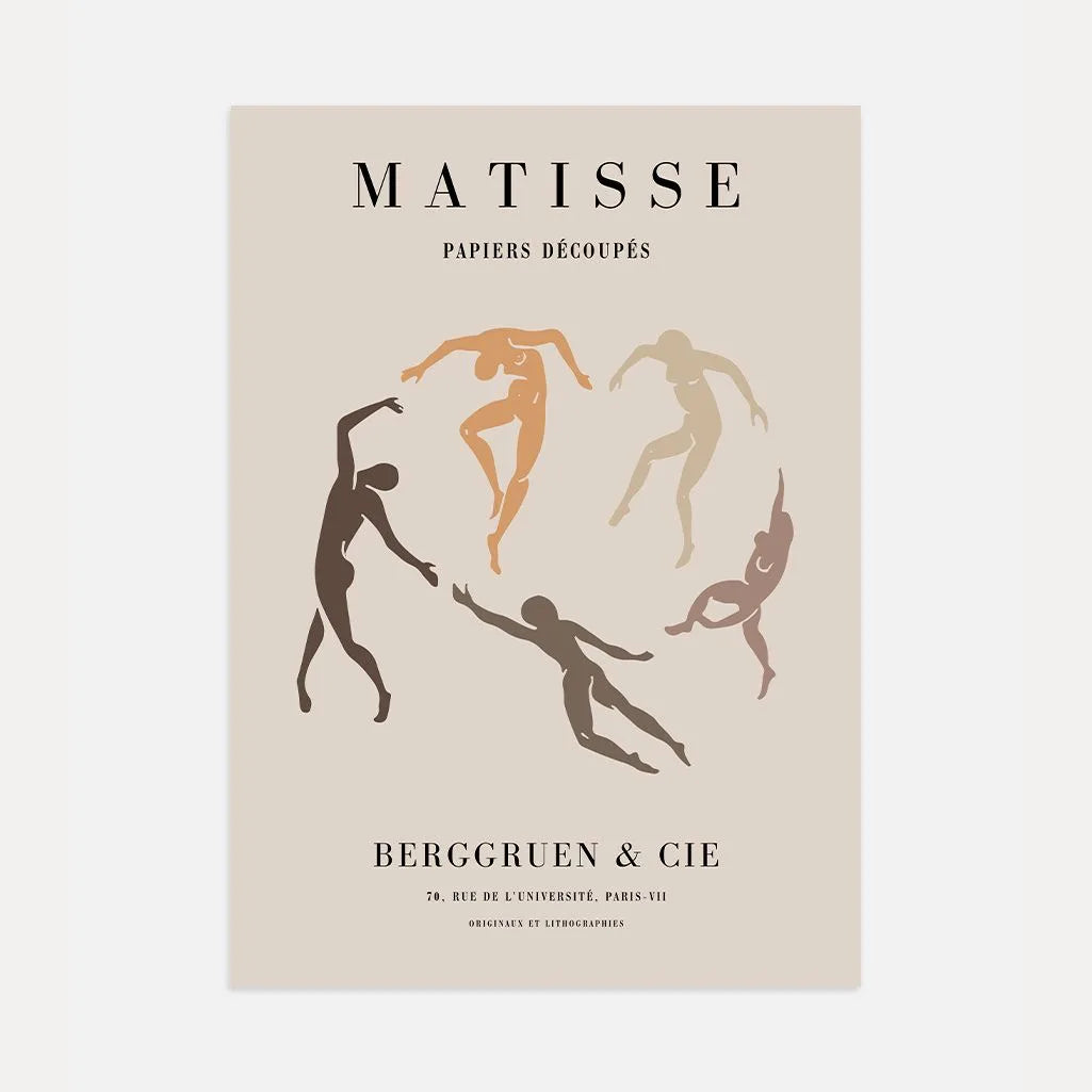 Affiche Matisse Danse Figures