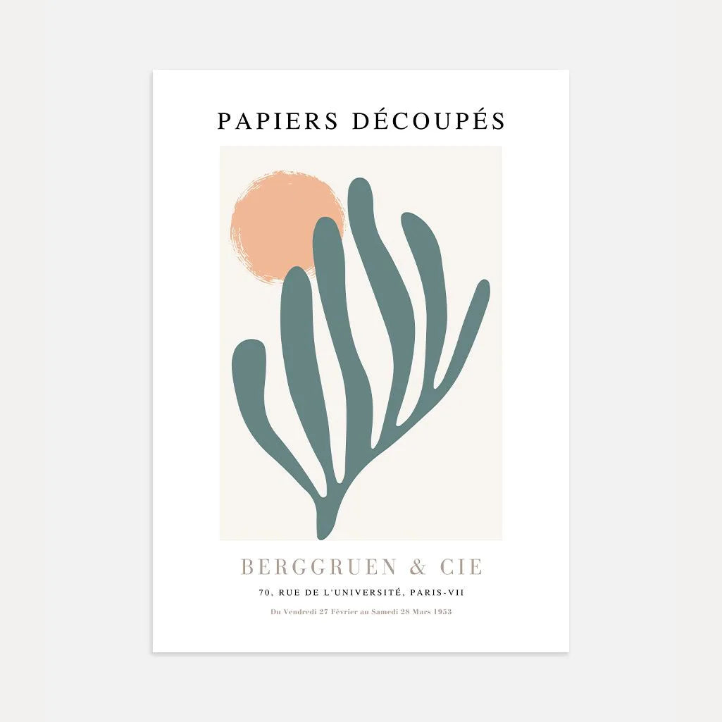 Henri Matisse Green Branch & Sun Poster