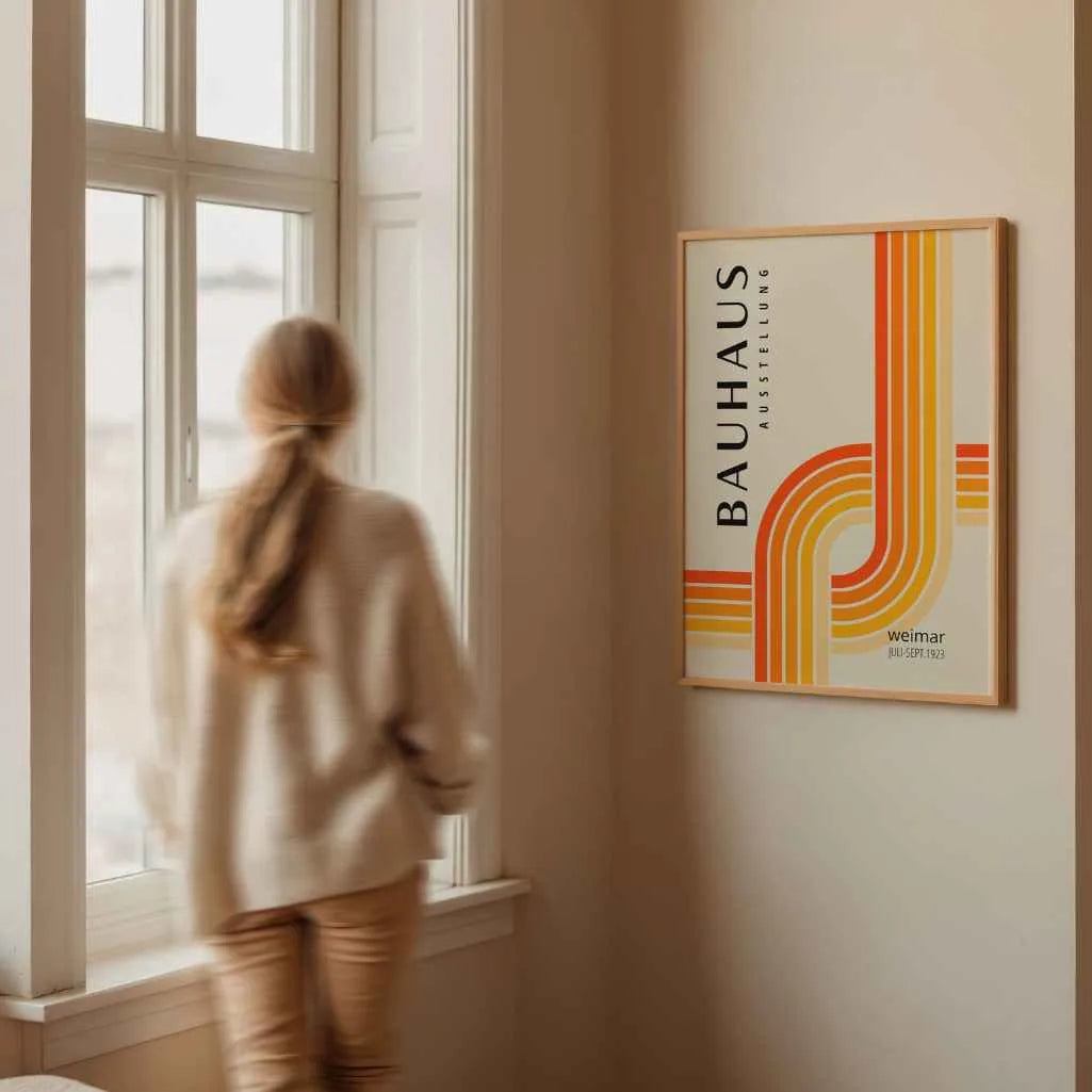 Bauhaus Dynamic Line Poster