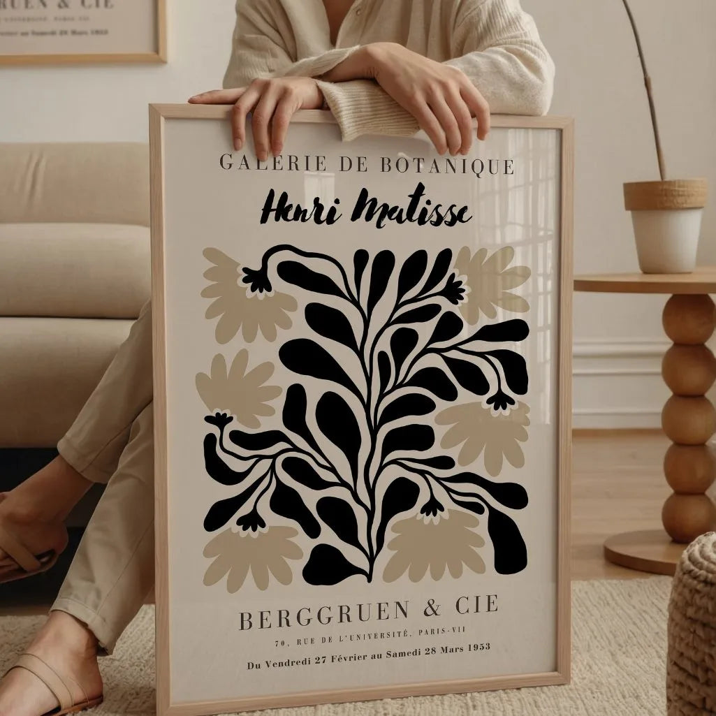 Henri Matisse – Affiche Florale Découpée