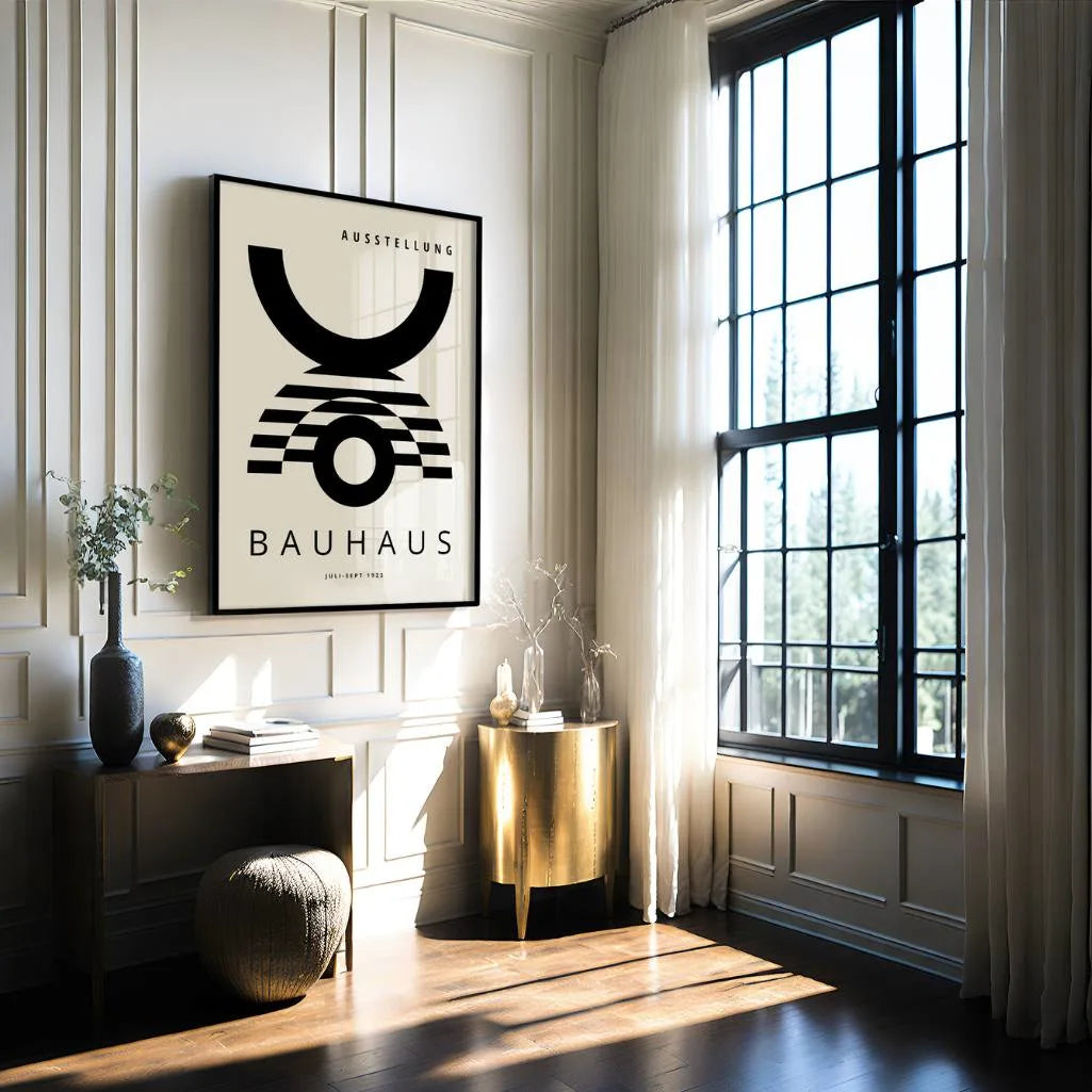 Affiche Bauhaus Formes Géométriques