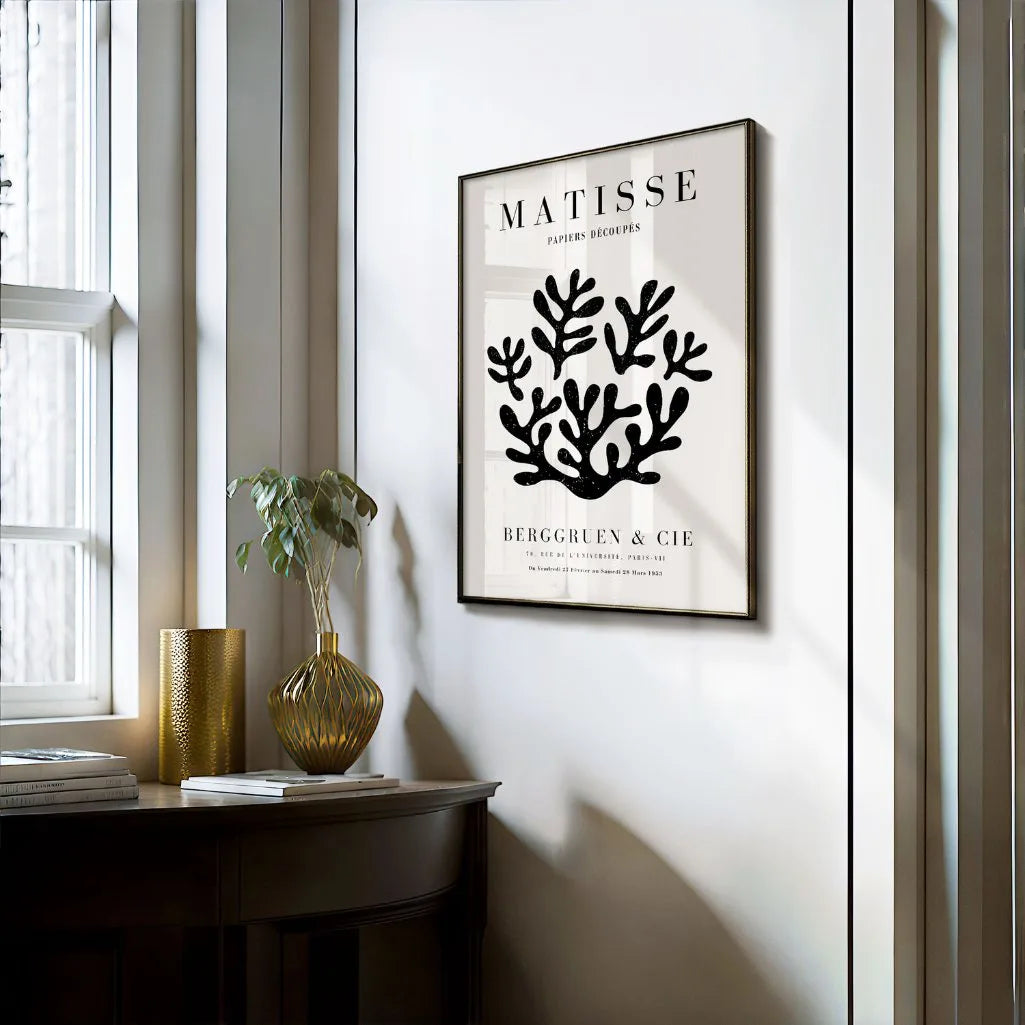 Henri Matisse – Affiche Coraux Noirs