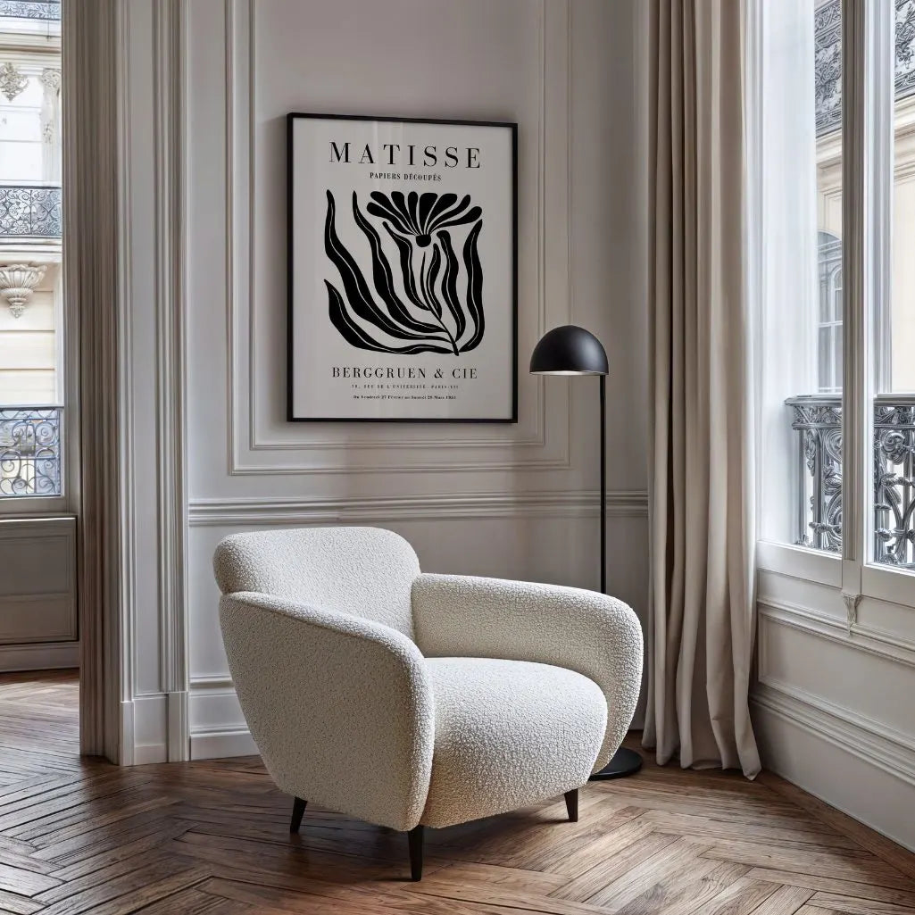 Henri Matisse – Affiche Fleur Noire