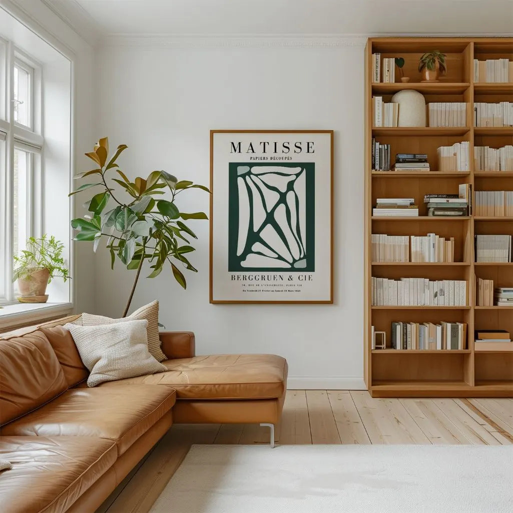Style Matisse Botanique Affiche